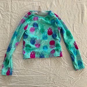 Gymboree size 4T rash guard